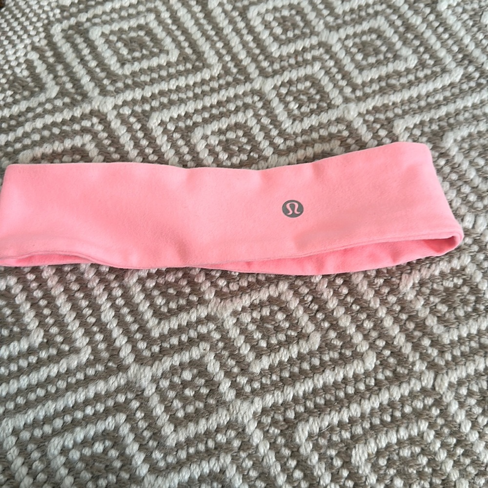 Work once lulu lemon headband